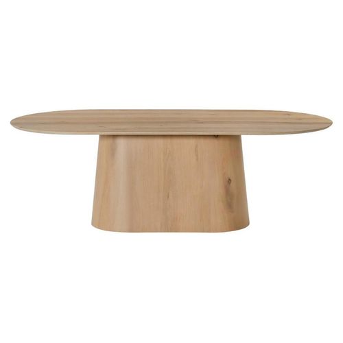 Tisch Novero 110 x 230 x 76 cm Eichenholzfurnier Braun
