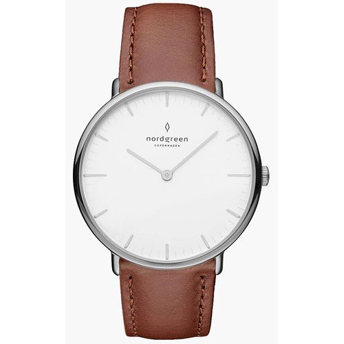 Nordgreen NR40SILEBRXX Herrenuhr Native 40mm 3ATM