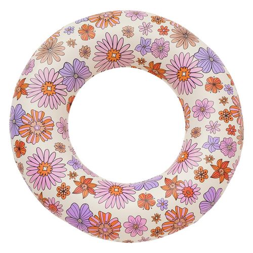 Schwimmring mit Blumen-Allover