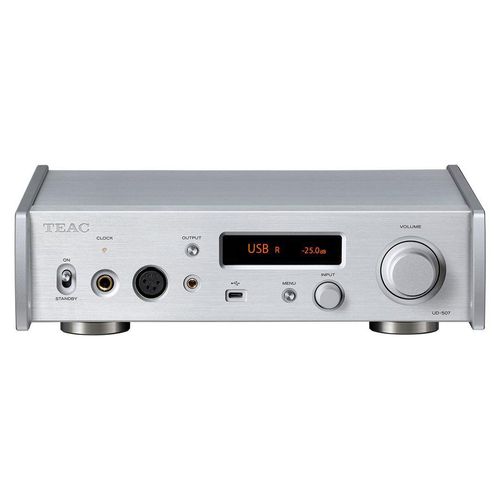 UD-507 USB-DAC/Vorverstärker/Kopfhörerverstärker, Silber