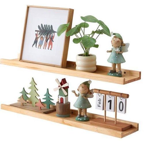 Set aus 2 Holzbalken aus Lärchenholz für verschiedene Räume