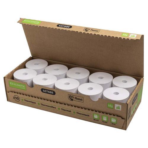 Exacompta Thermorollen 8 cm x 76 m