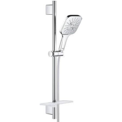 GROHE SmartActive Brausestangenset, 3 Strahlarten, Brausestange 60 cm