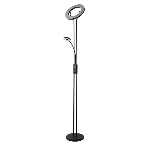 LED-Deckenfluter Schwarz max. 25,5 Watt