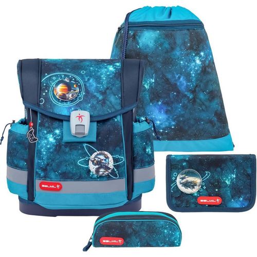 Belmil Schulranzen Set "Universe" 1.Klasse für Jungen Einschulung Grundschule CLASSY PLUS 2024