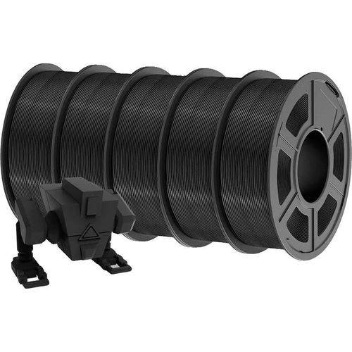 3D-Filament, verbesserte Festigkeit, verstopfungsfreies Drucken, PLA Plus Schwarz