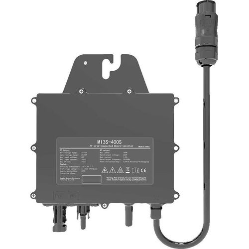 Solar-Mikroinverter, hohe Effizienz, fortschrittliche Sicherheitsmerkmale, 400W Wechselrichter, AC 230V, DC 22-50V