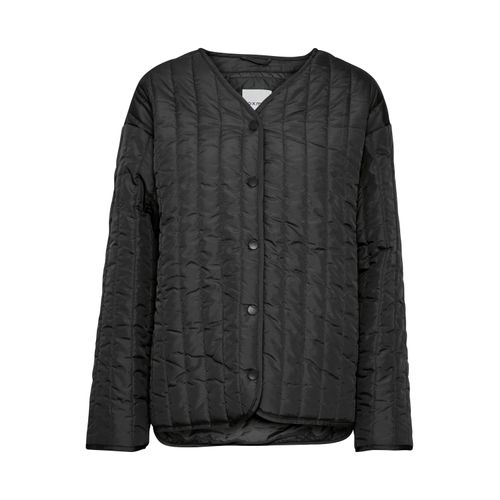 Steppjacke OXMO "Steppjacke OXSaggy", Damen, Gr. L, schwarz, Obermaterial: 100% Polyester PES., Jacken Steppjacke