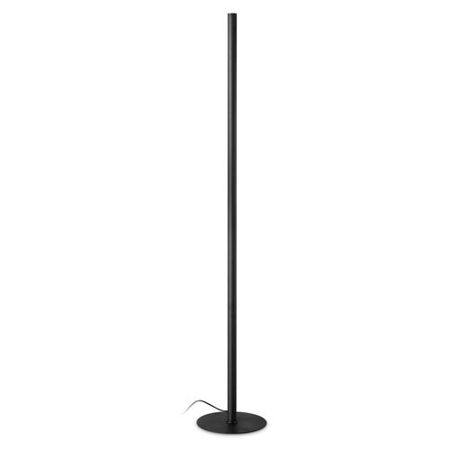 Zeitgenössische Stehlampe Zeitgenössischer Look Aluminium Schwarz Led 24W 3000K Ip20