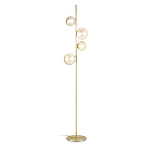 Ideal Lux PERLAGE G9 Stehleuchte 4x Amber warmweiss 317816