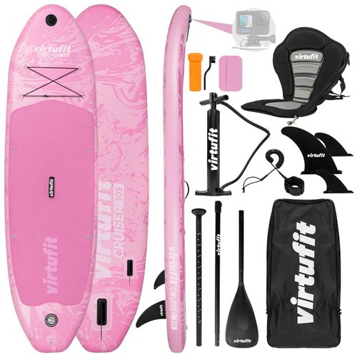 VirtuFit Supboard Cruiser 305 ROSA mit Kajak-Sitz
