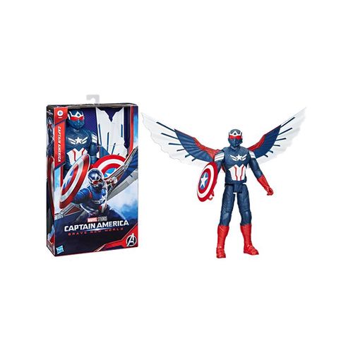 Marvel Captain America Brave New World Titan Hero Series Captain America 30 cm