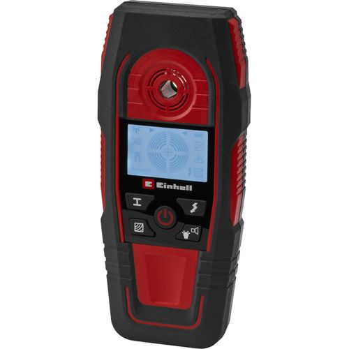 Leitungsortungsgerät EINHELL "TE-MD 80, digitales Ortungsgerät", rot, schwarz, B:8,5cm L:19,6cm T:2,9cm, Leitungssuchgeräte