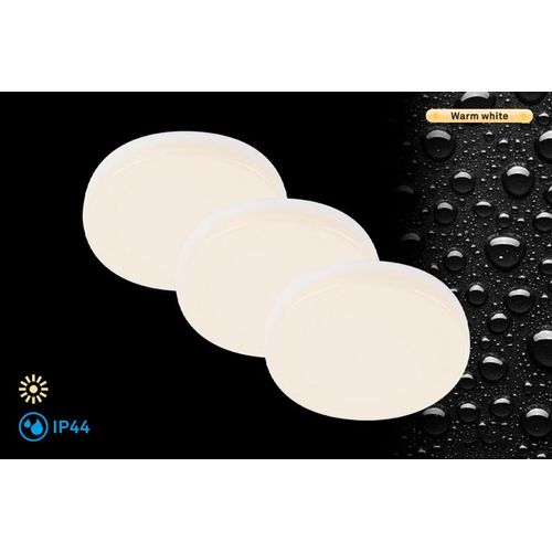 BRILONER LEUCHTEN LED Einbauleuchte "PLAT", weiß, Leuchten
