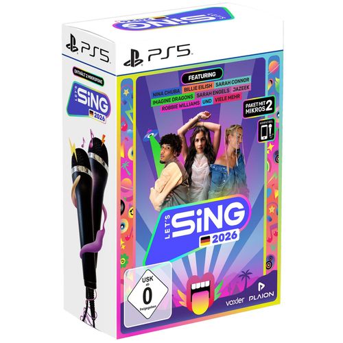 Let's Sing 2026 + 2 Mikrofone