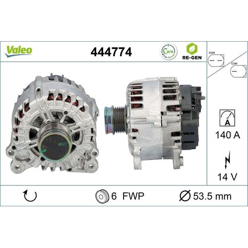 VALEO Generator VALEO RE-GEN AT für Fahrzeuge mit Bremsenergierückgewinnung