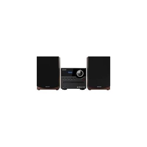 SHARP Audio-System "XL-B517D Mikro", braun, Heimkinosysteme