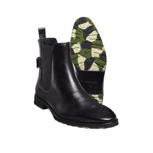 Gordon & Bros Herren Chelsea Gordon Schwarz Obermaterial: Rindleder