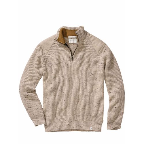 Peregrine Herren Troyer Foxton Beige 100 % Wolle (Merino)