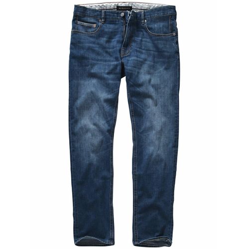 Mey & Edlich Herren Action-Jeans Blau 92 % Baumwolle (Rohstoff aus kontrolliert biologischem Anbau), 6 % Elastomultiester, 2 % Elasthan