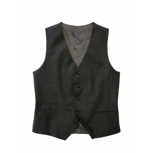 Mey & Edlich Herren Power Move-Anzugweste Grau 53 % Polyester, 43 % Schurwolle, 4 % Elasthan