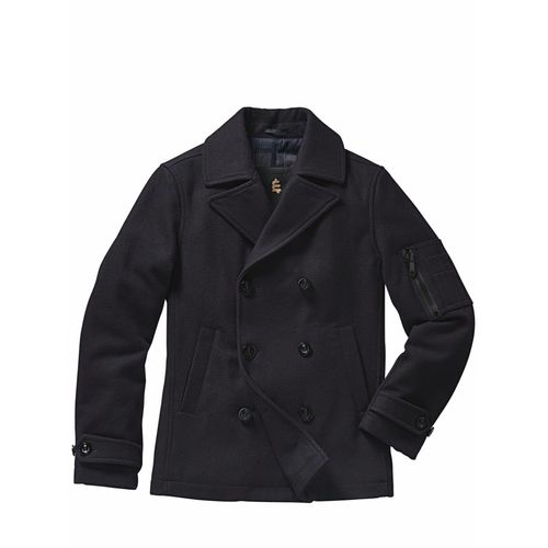 Mey & Edlich Herren Stadtumsegler-Jacke Blau Obermaterial: 70 % Wolle, 30 % Polyester
