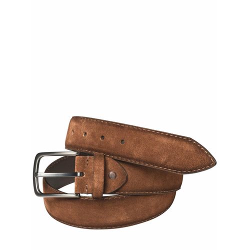 Mey & Edlich Herren Wilder Ledergürtel Braun Breite: ca