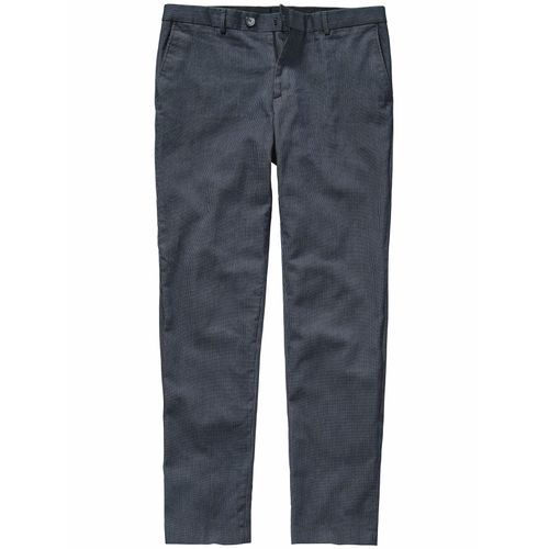 Mey & Edlich Herren Illusionisten-Anzughose Blau 100 % Baumwolle