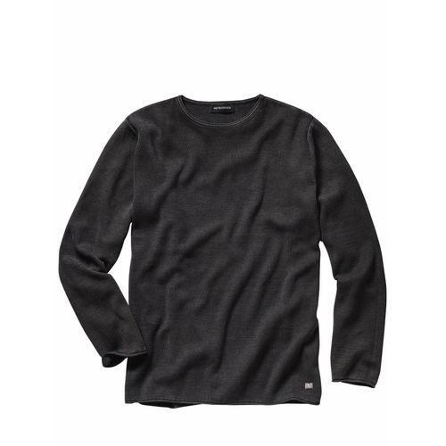 Mey & Edlich Herren Gefährten-Sweater Schwarz 100 % Baumwolle (Rohstoff aus kontrolliert biologischem Anbau)
