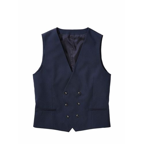 Mey & Edlich Herren Eine-für-alle-Weste Blau Obermaterial: 54 % Polyester, 44 % Wolle, 2 % Elasthan