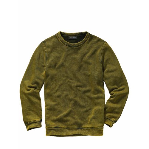 Mey & Edlich Herren Lava-Sweatshirt Gelb 100 % Baumwolle (Rohstoff aus kontrolliert biologischem Anbau)