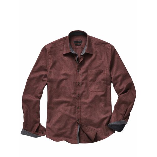 Mey & Edlich Herren Bikulturelles Hemd Rot 100 % Baumwolle