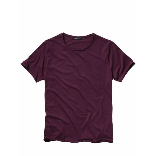 Mey & Edlich Herren Open-End-Shirt Lila 100 % Baumwolle