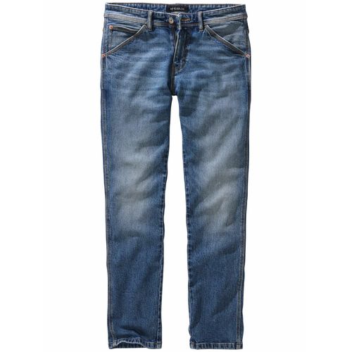 Mey & Edlich Herren Ausdauer-Jeans Blau 99 % Baumwolle (Rohstoff aus kontrolliert biologischem Anbau), 1 % Elasthan