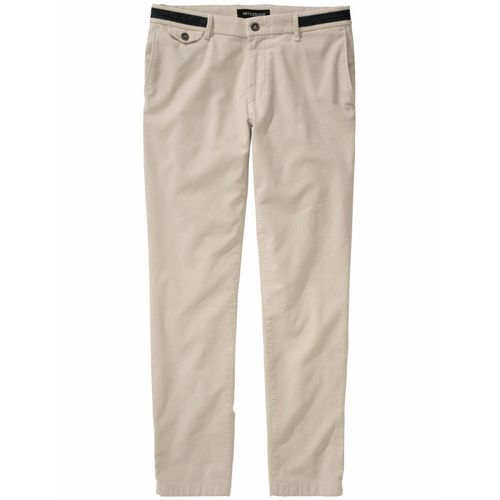 Mey & Edlich Herren Schachbrett-Chino Beige 68 % Baumwolle, 30 % Lyocell, 2 % Elasthan