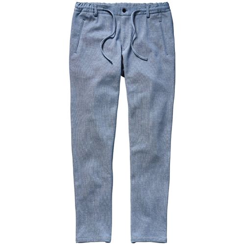 Mey & Edlich Herren Frische Jerseyanzughose Blau 51 % Polyester, 49 % Baumwolle
