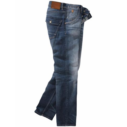 Mey & Edlich Herren Custom-Jeans Blau 98 % Baumwolle, 2 % Elasthan