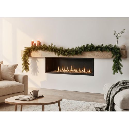 Winterliche Kunstpflanze CREATIV GREEN "Weihnachtsdeko, Weihnachtsgirlande", grün, L:120cm, Kunststoff, Kunstpflanzen, Weihnachtsgirlande, 2 Girlanden jeweils 120cm lang