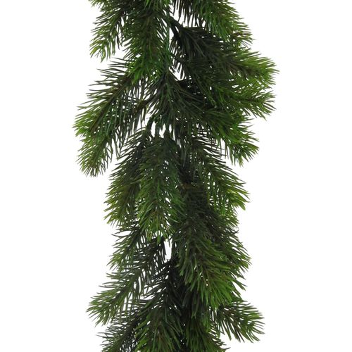 Winterliche Kunstpflanze CREATIV DECO "Weihnachtsdeko, Weihnachtsgirlande", grün, L:180cm, Kunststoff, Kunstpflanzen, Weihnachtsgirlande, Girlande mit 168, Länge 180 cm