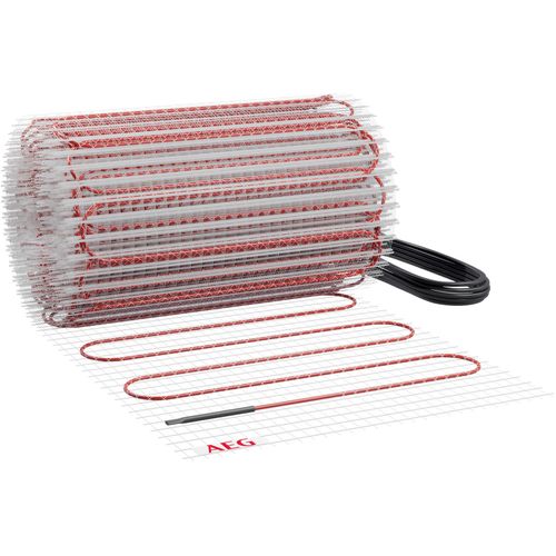 AEG HAUSTECHNIK Fußbodenheizung "TBS TC 200/5", weiß, B/L: 30cm x 1.660cm, 5m², Heizmatten, elektrische Fußbodenheizung, Heizmatte 5 m², 200 W/m²
