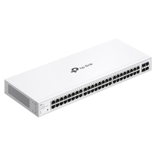 48-Port Gigabit Smart Switch mit 4 SFP-Slots, lüfterlos, Cloud-verwaltet