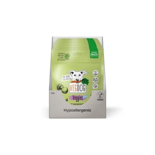 VEGDOG Snack Veggies skincare 10x125g