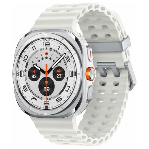 Samsung Galaxy Watch8 Classic, 46mm, Bluetooth, White - EU Smartwatch (Herzfrequenzmessung, Schrittzähler)