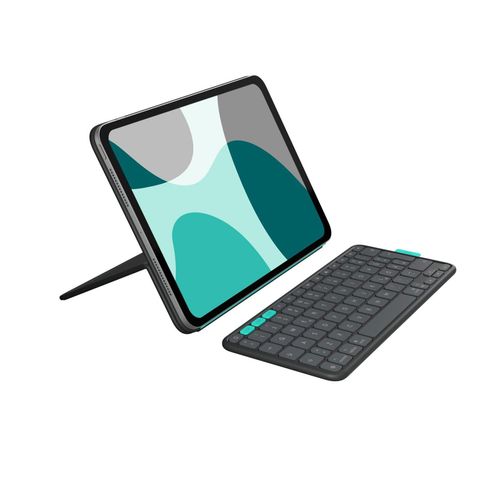 Logitech Folio Touch, graphite, für iPad Pro &; iPad Air 11 Zoll Tablet-Tastatur