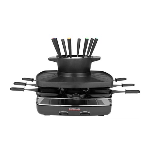 GASTROBACK 42567 Raclette Fondue Set Family and Friends