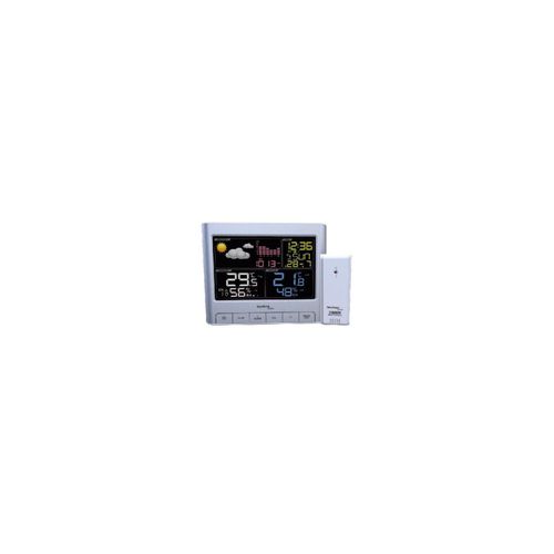 TECHNOTRADE WS 6449 Wetterstation silber