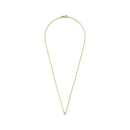 Tchibo - 585 Gold-Kette mit Brillantanhänger - gold