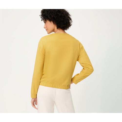 Tchibo - Olsen Sweatjacke - Damen - Gr. 40 - gelb
