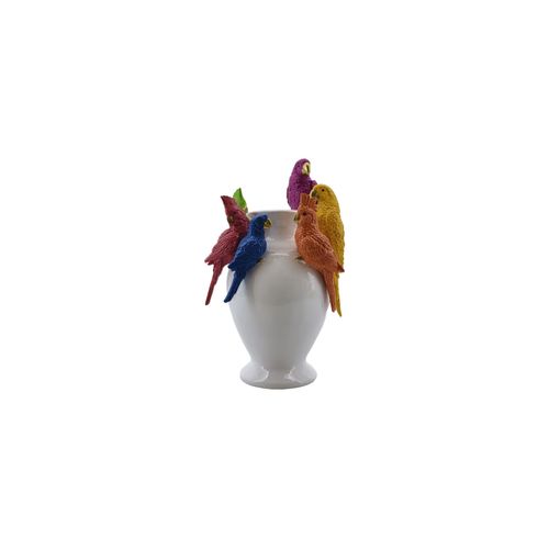 Vase Papageien