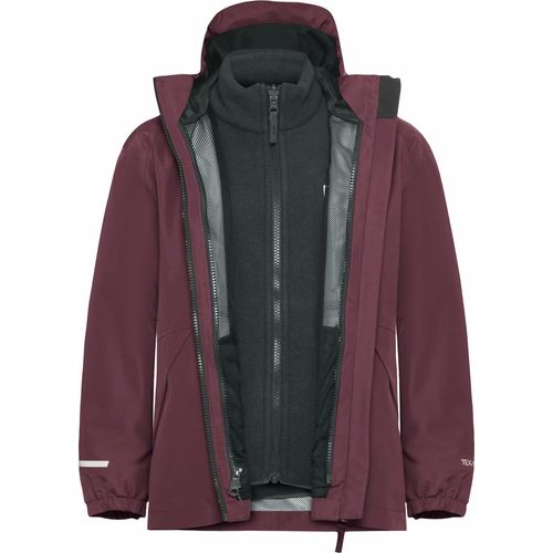 Jack Wolfskin Iceland 3In1 Jacket K Amaranth Amaranth 140